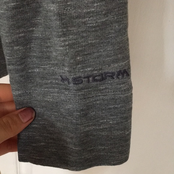 •Grey Under Armour Storm Hoodie• - Picture 3 of 5